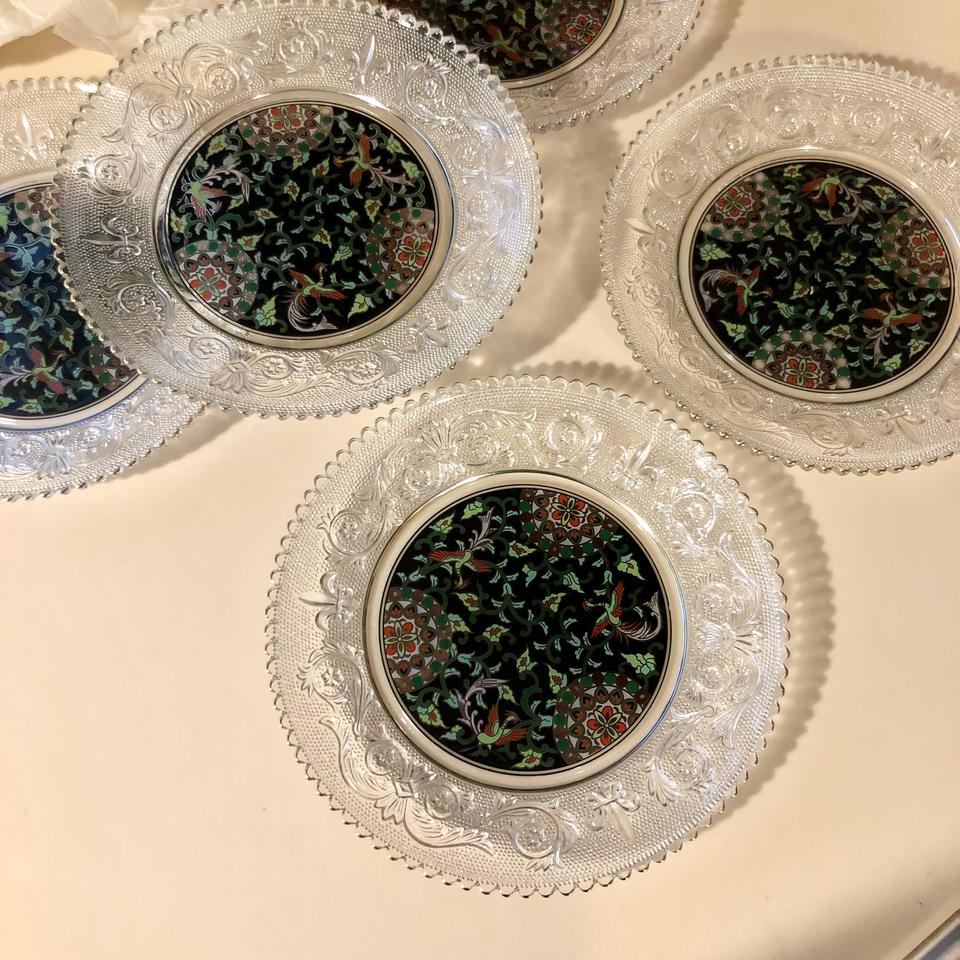 빈티지 쇼쿠라인 플레이트 5p 세트