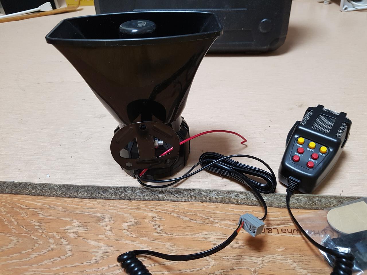 새거 매가폰 차예다러경고스피커