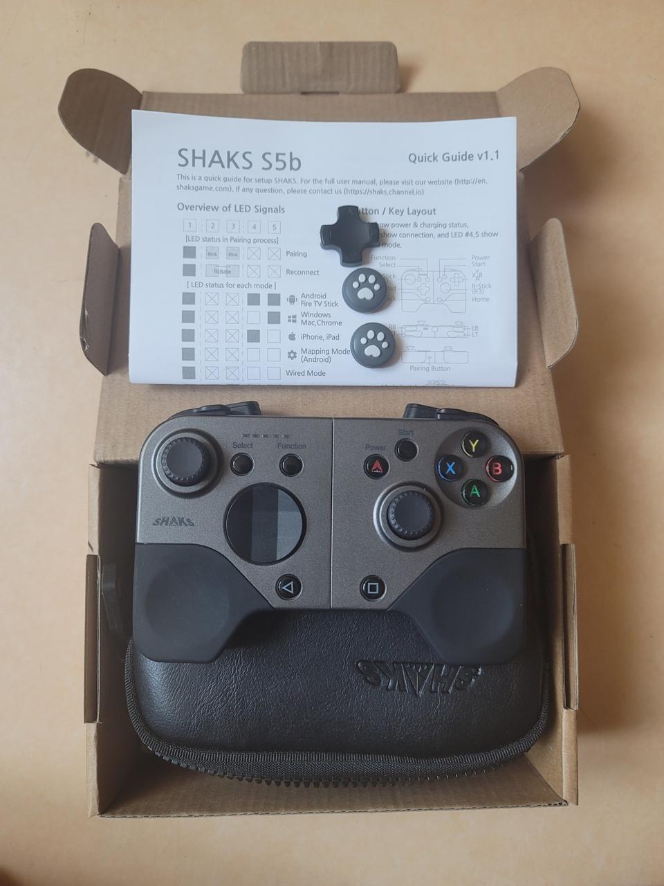 샥스 게임패드 s5b