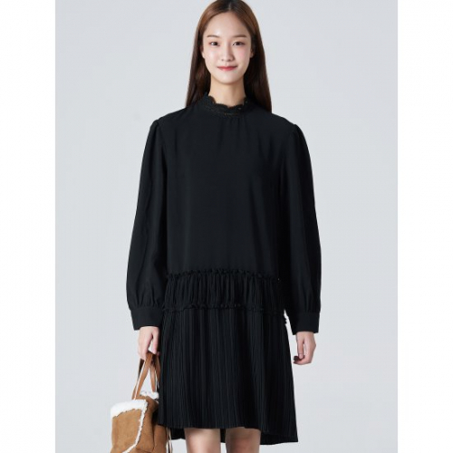 에잇세컨즈 플리츠 원피스