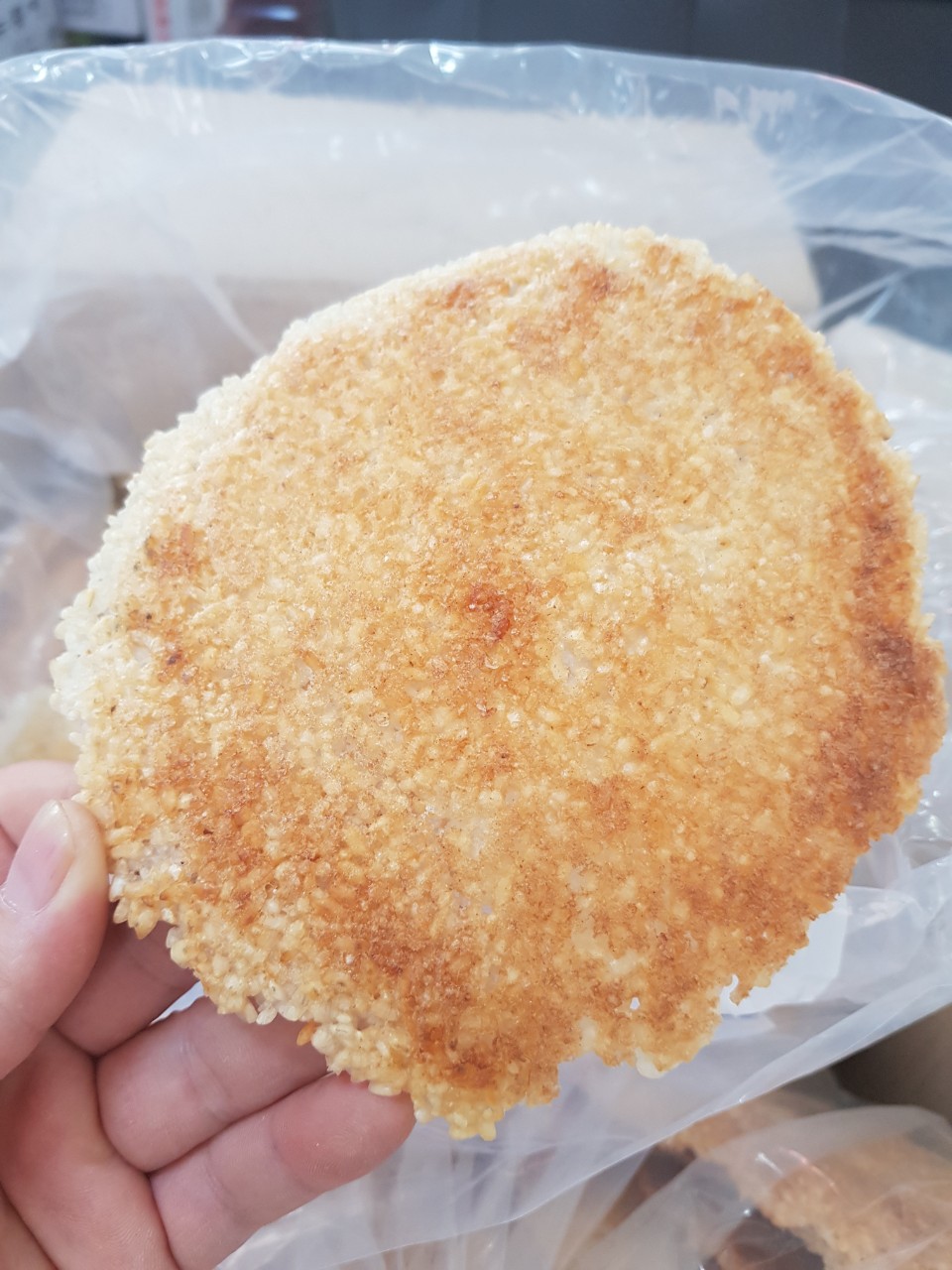 구수한 솥두껑누룽지