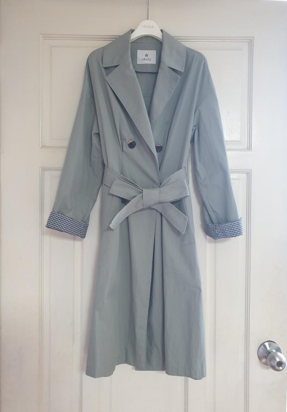 에이비플러스 롱 트렌치 코트