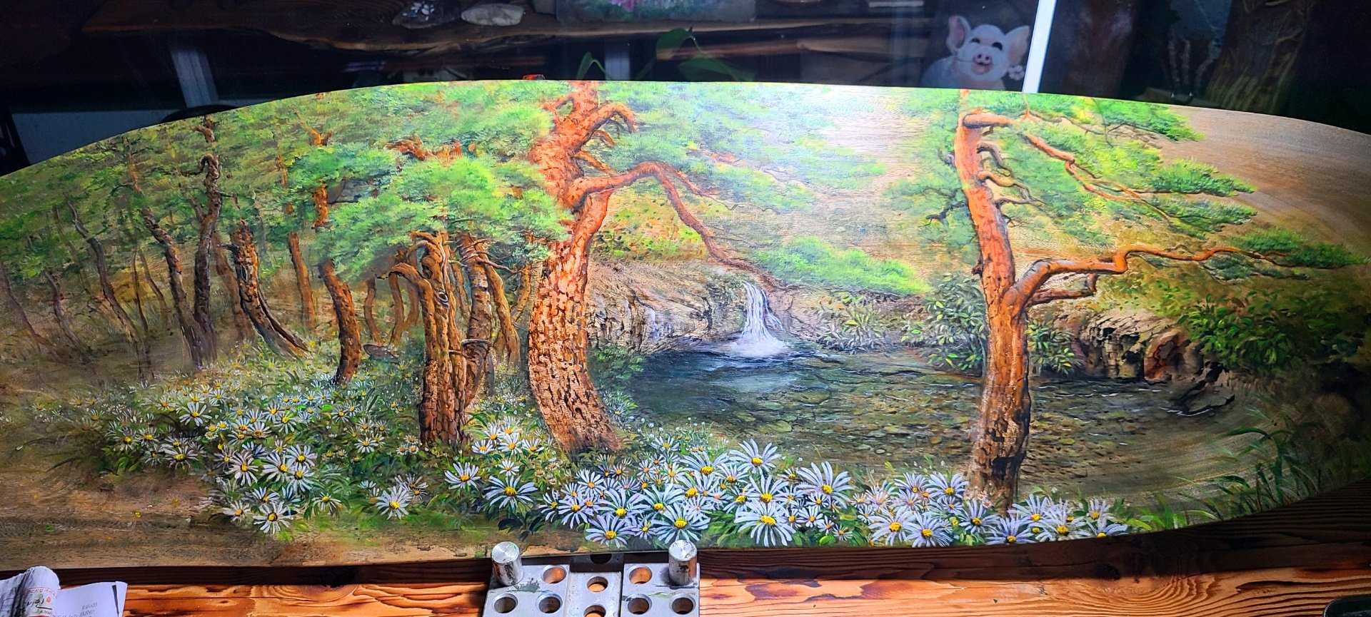 소나무와 구절초