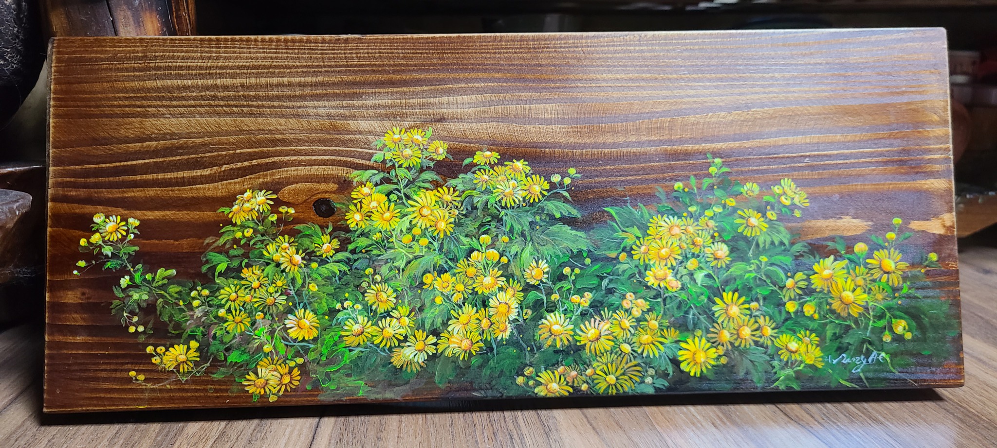 노란꽃(산국화)