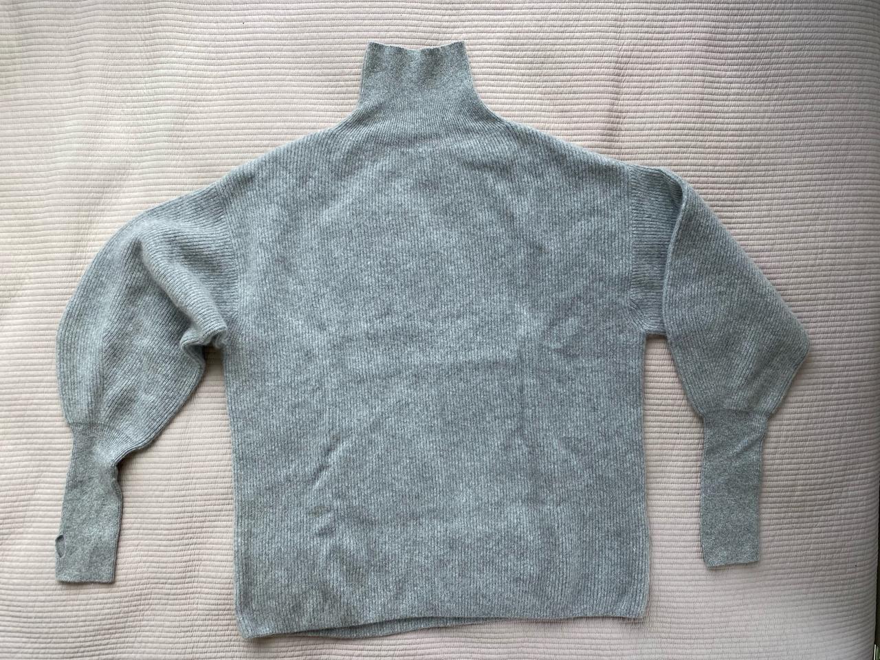 캐시미어 목터틀 니트