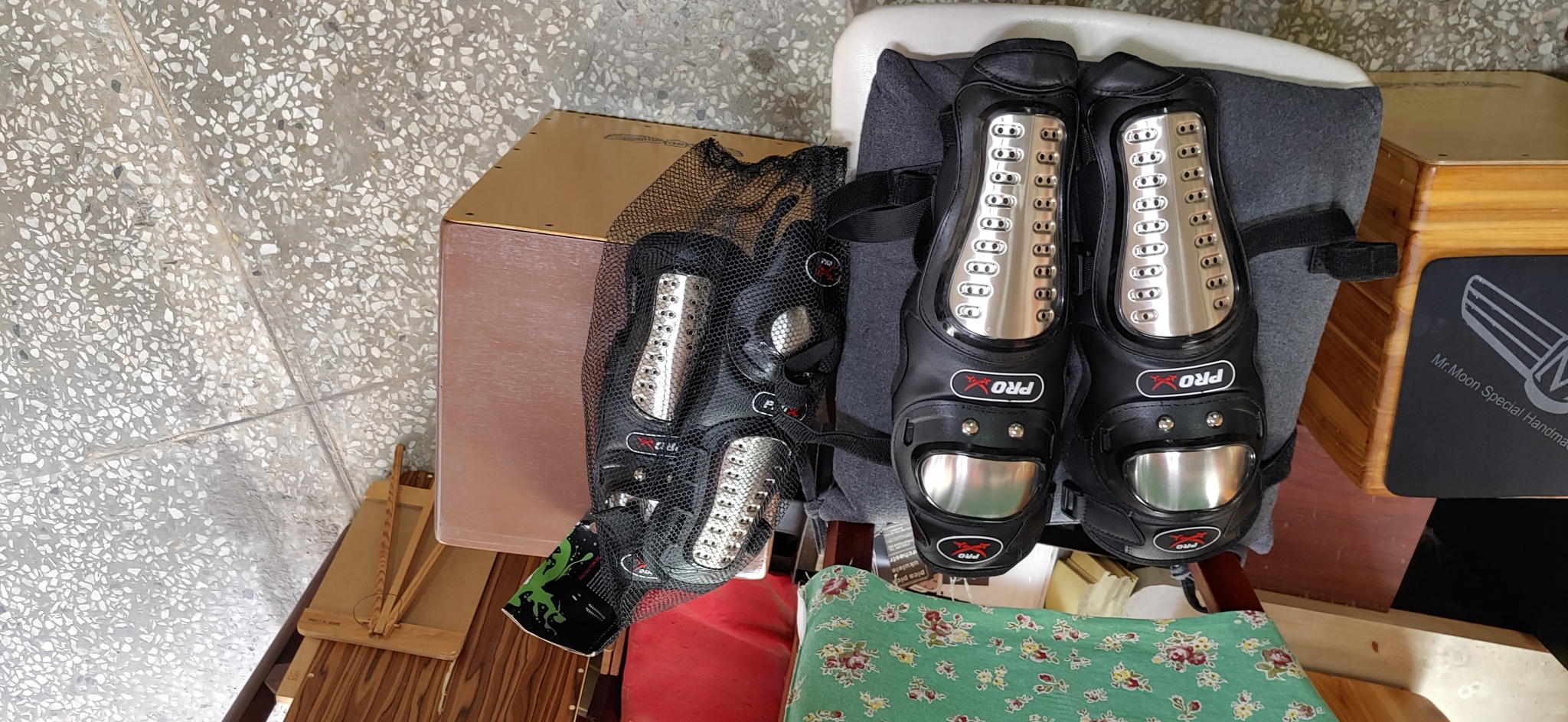 오토바이 여름용 보호대세트