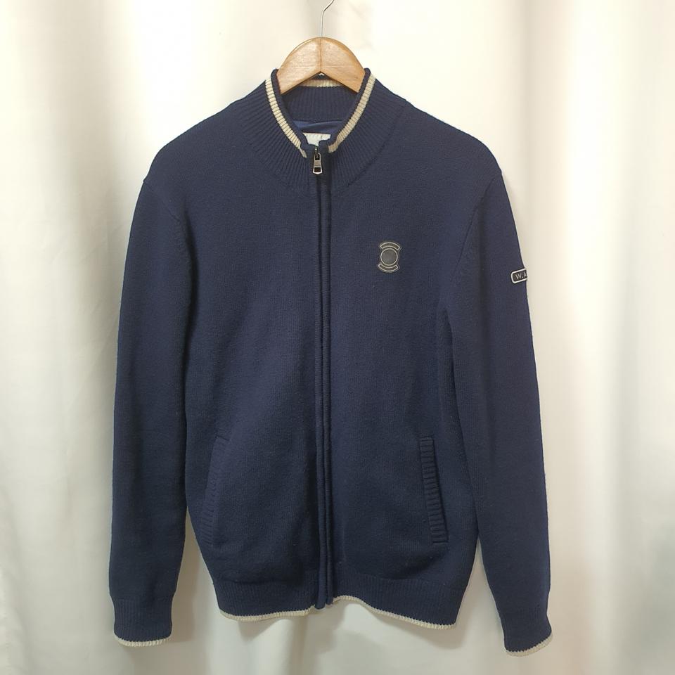 와이드앵글 남성 니트집업 95