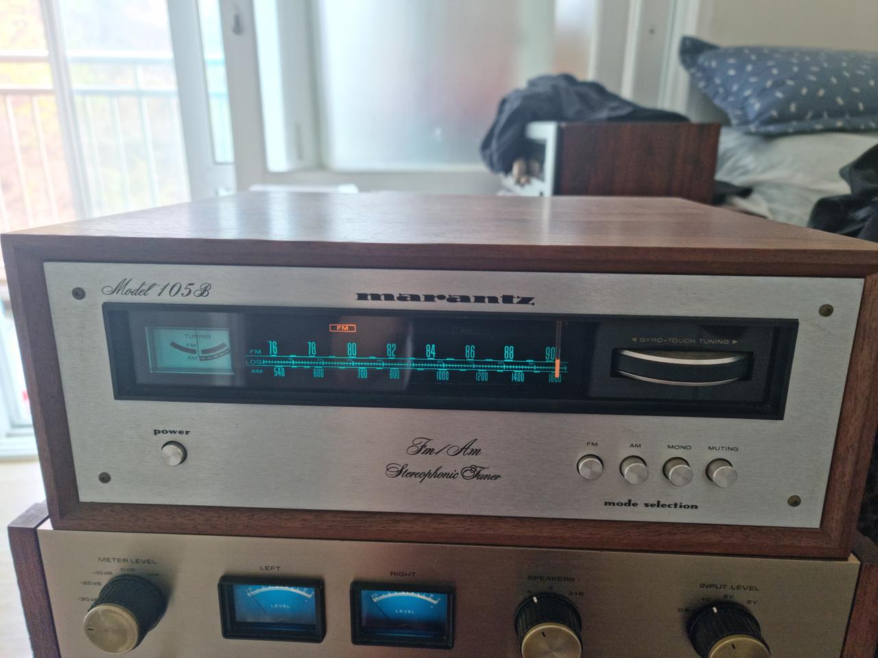 마란츠튜너  모델105B  민트급