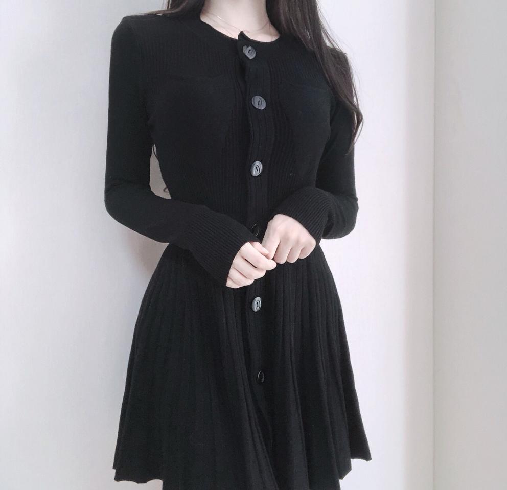 니트미니원피스