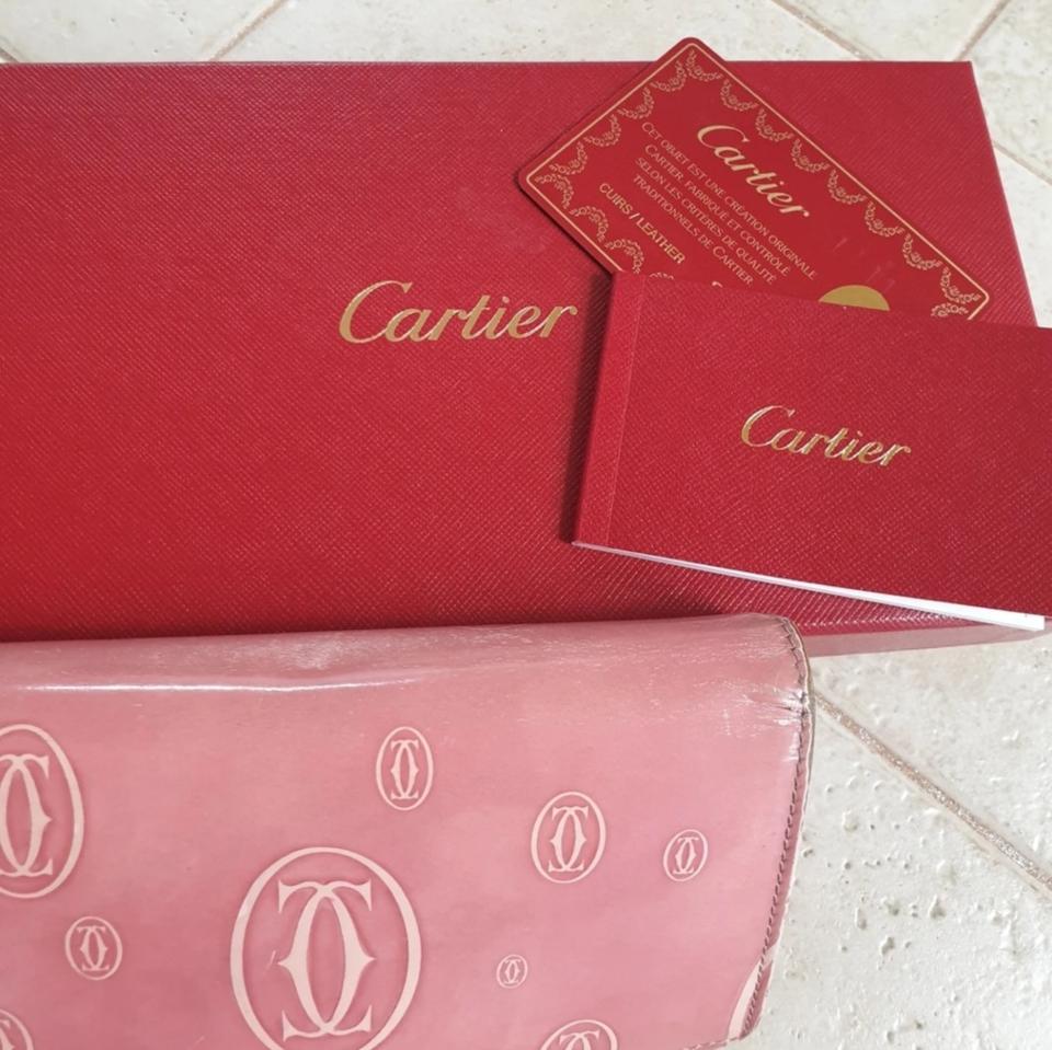 까르띠에 정품 한정판 장지갑