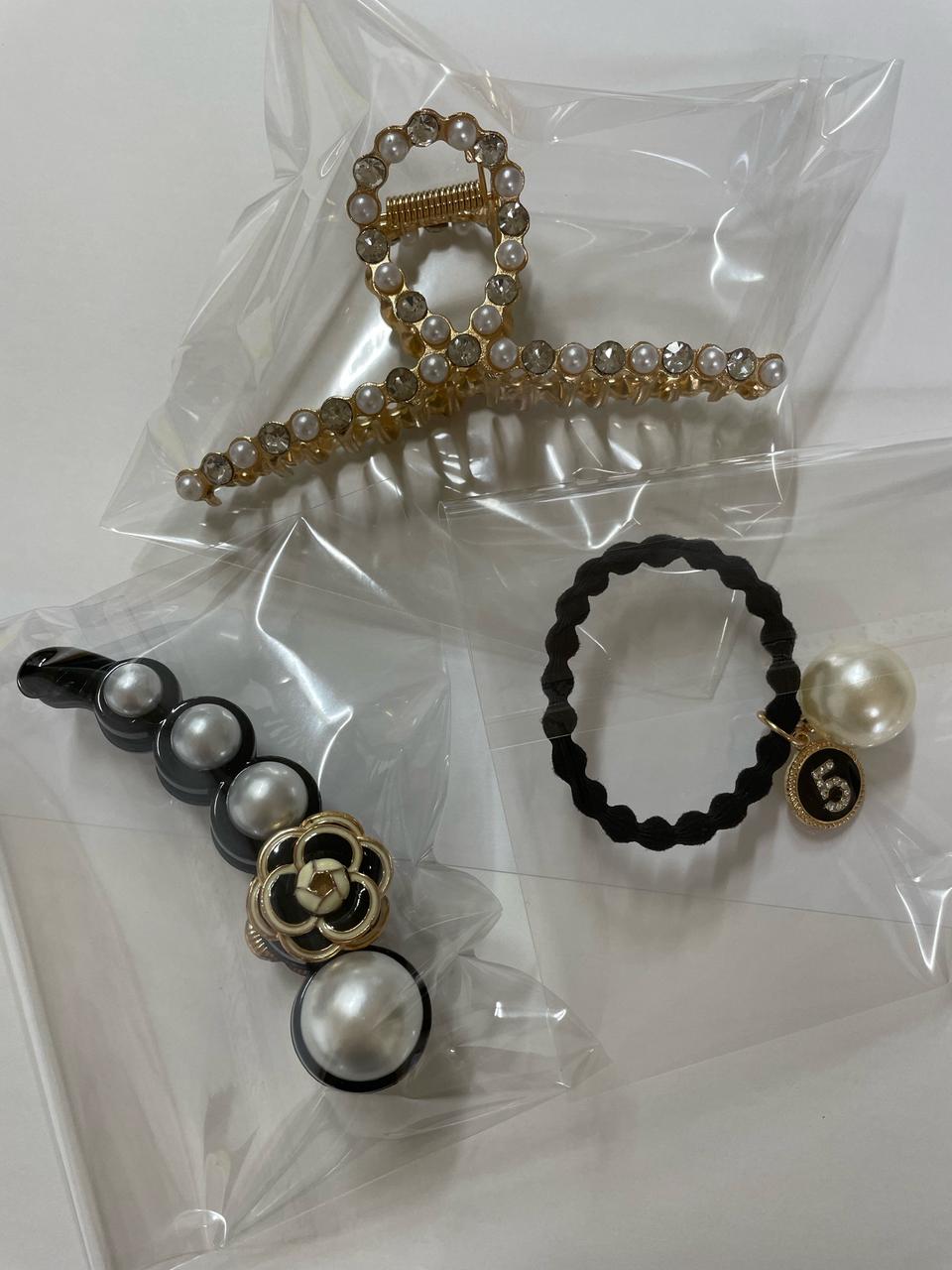 헤어악세사리 3개모