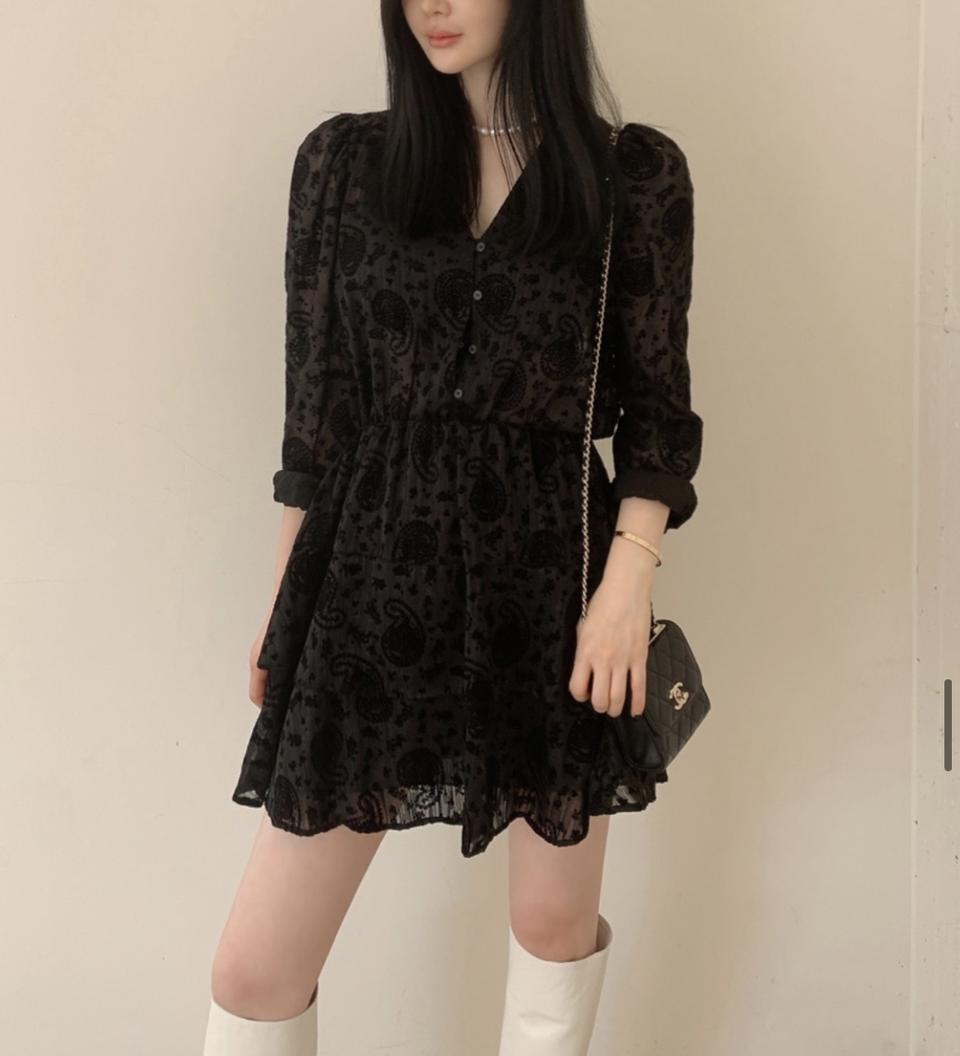 파티수 Euglena dress [블랙]