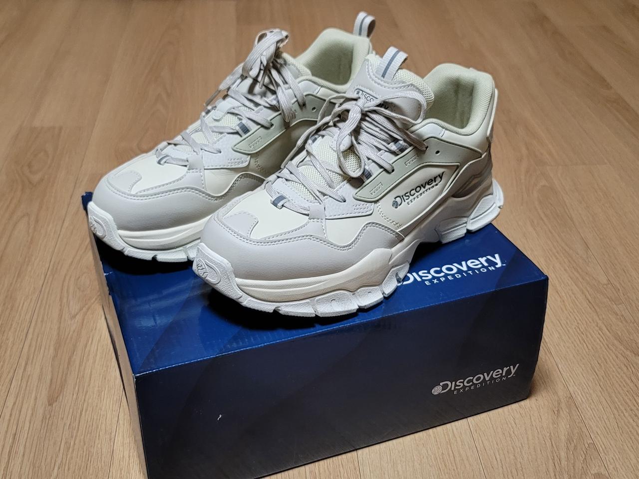 디스커버리 버킷디워커 샌드 270 새상품급