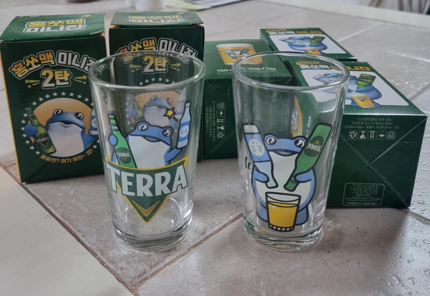 홈쏘맥미니잔 새상품5개