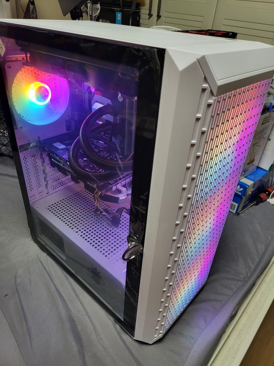 배그풀셋 i7-8700k GTX1060 6G 32인치144Hz모니터 커세