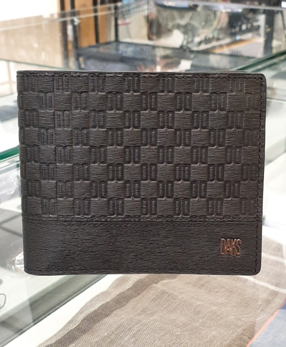 [새상품] 닥스 블랙 소가죽 남성 반지갑 [정품]