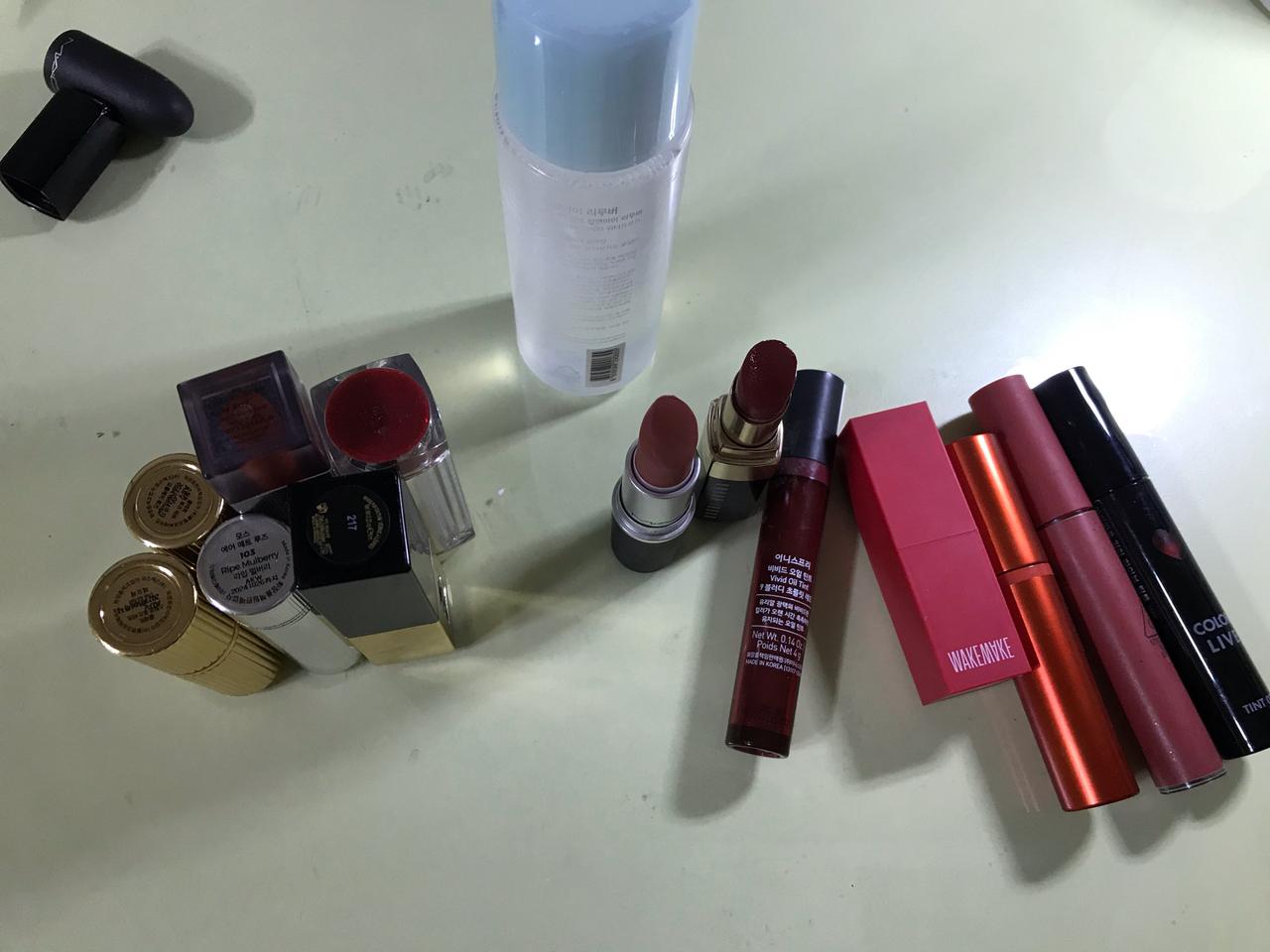 립스틱2개(1개+중간3개)+로드샵4개 2만 반택포 (리무버증정)