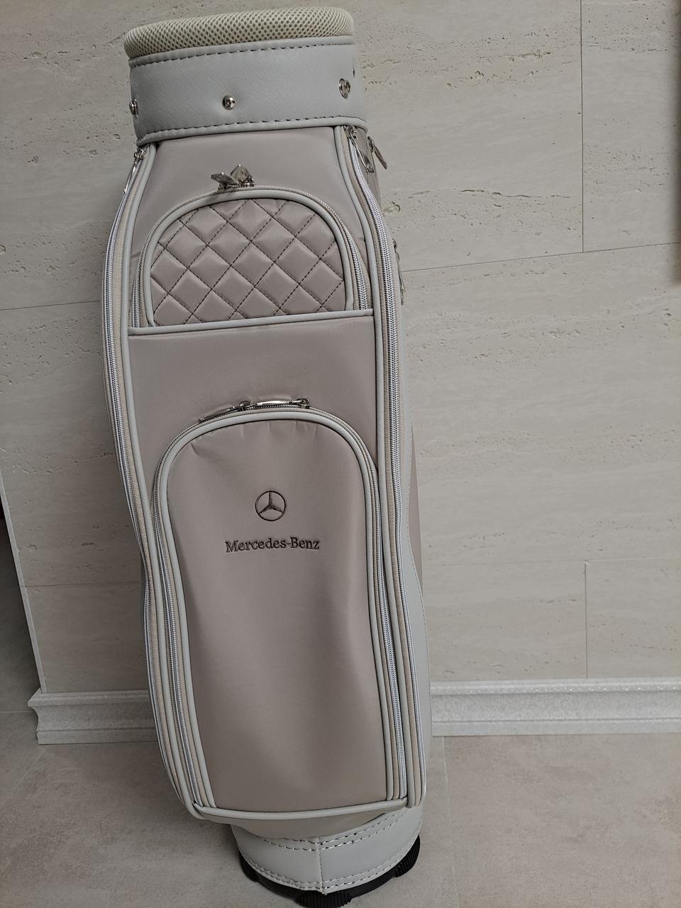 벤츠골프백 여성용 베이지 새제품 (무료배송)