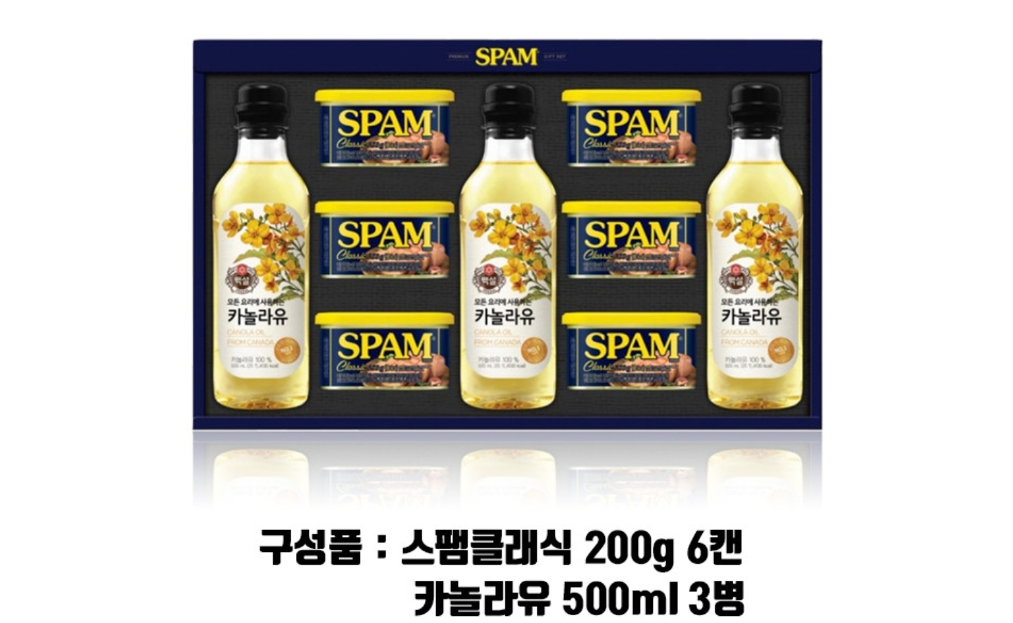 미개봉 새상품  스팸, 카놀라유 복합 2호