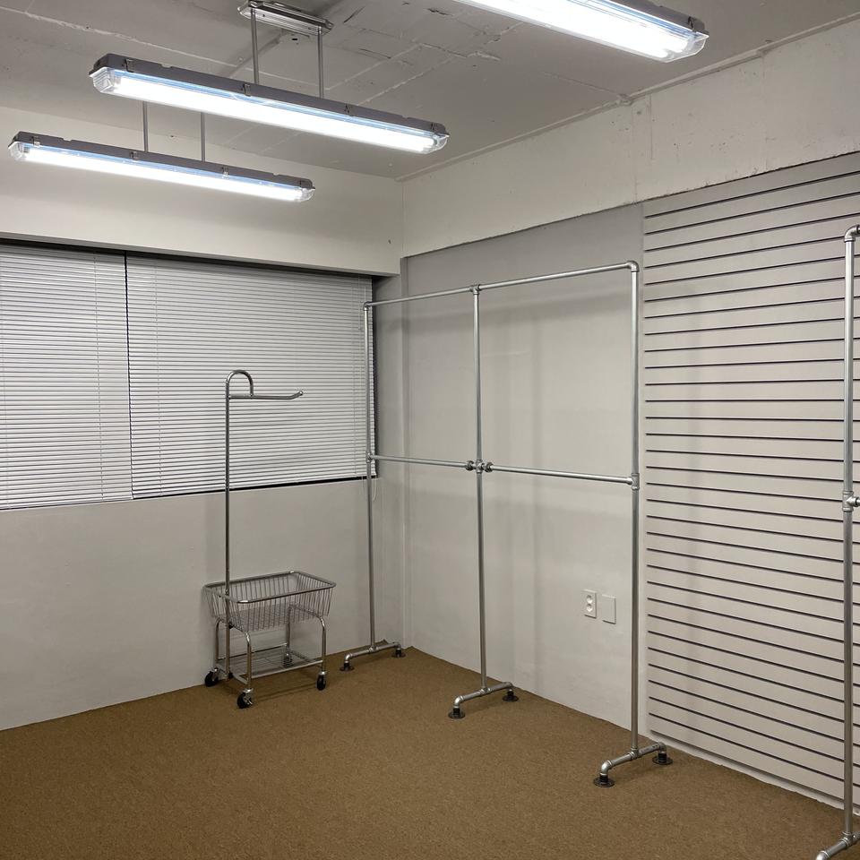 백관 파이프행거 2단 크로스