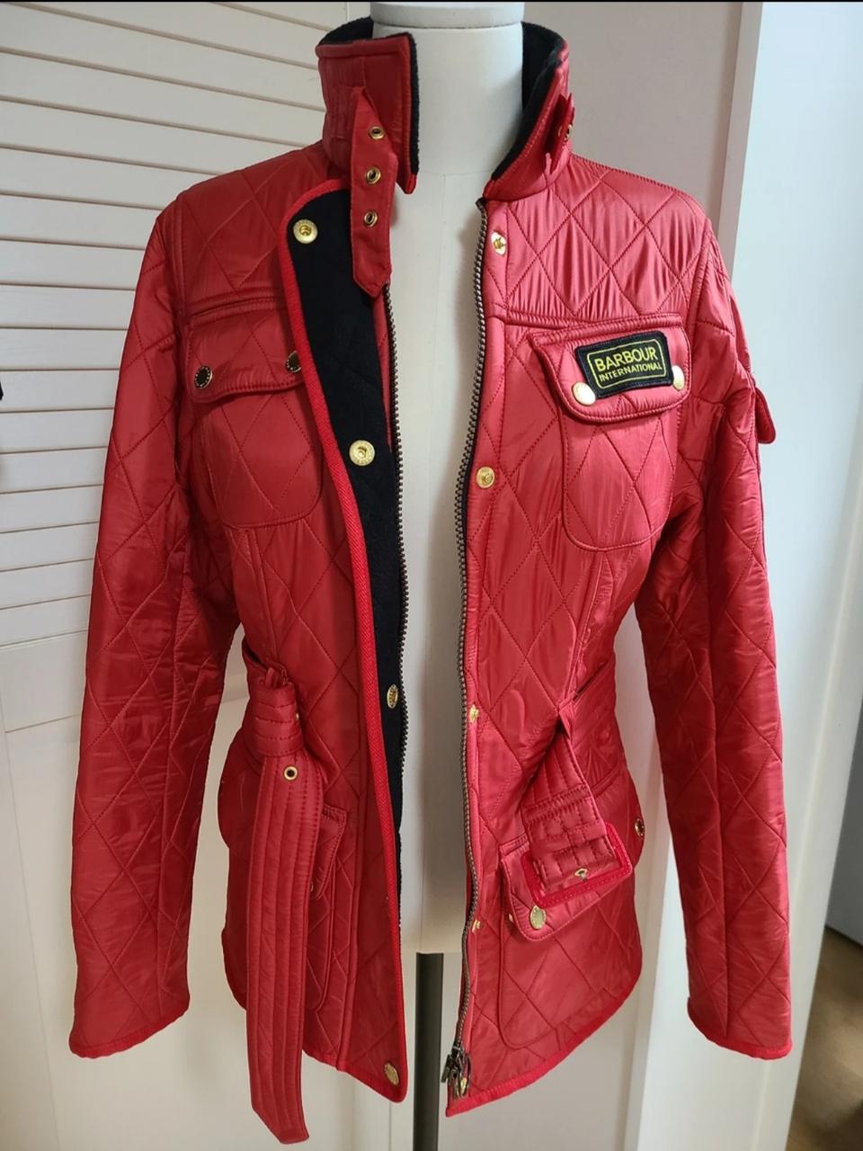 바버 인터내셔날 퀄티드 자켓♡정품♡