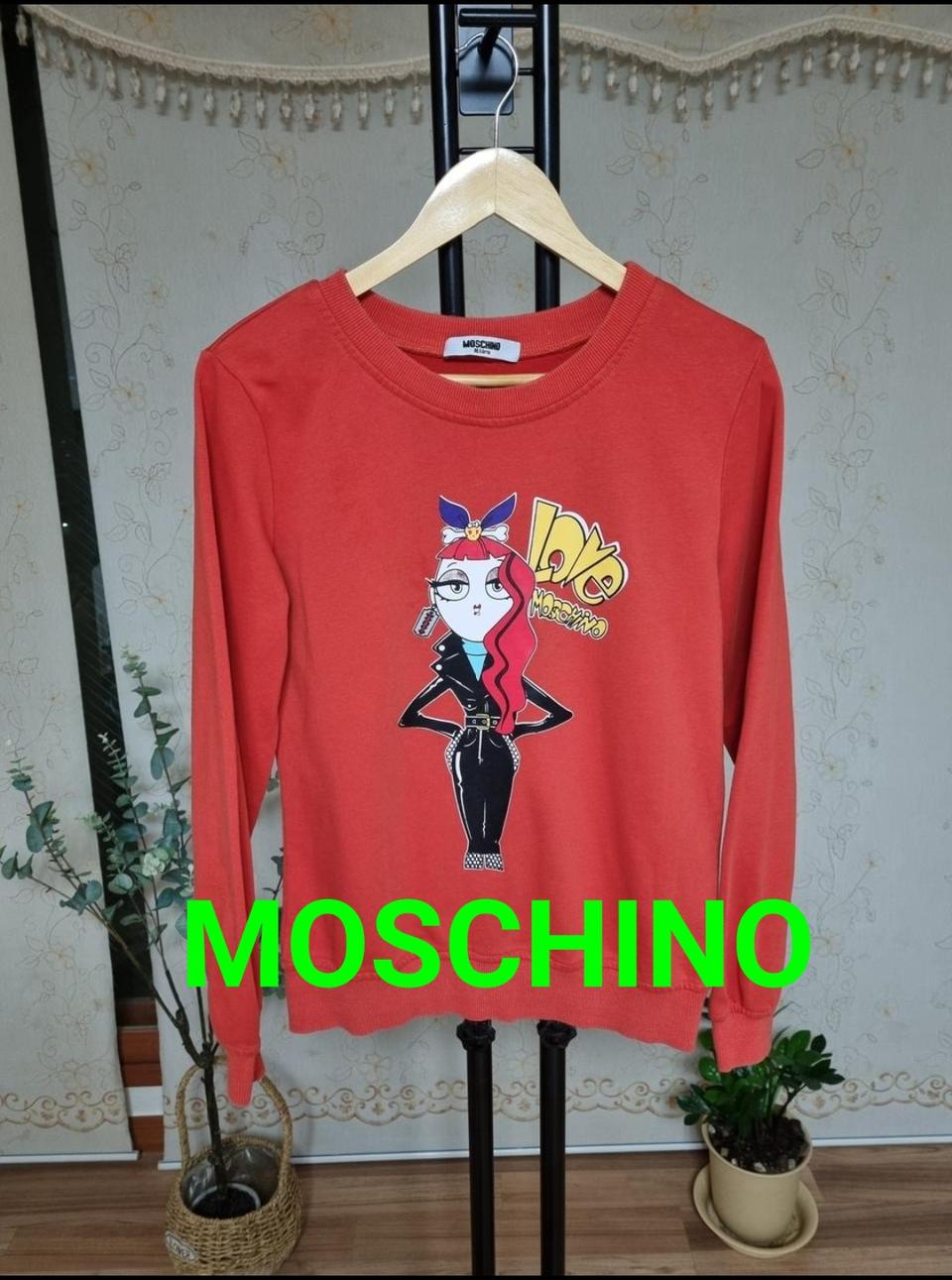 명품 모스키노 여성 맨투맨