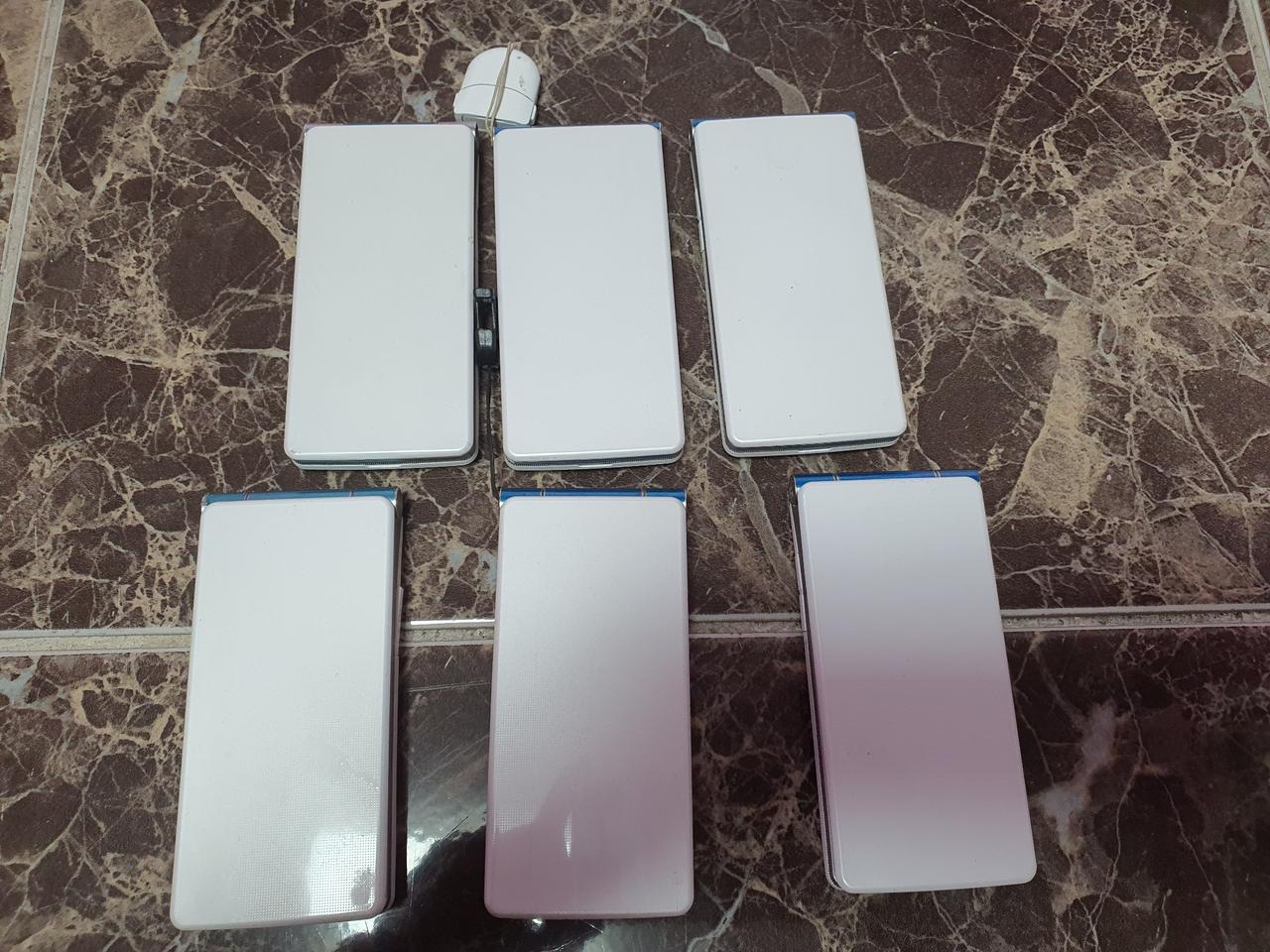 SKT KT 와인샤베트폰 AAA급 폴더폰 학생폰 효도폰 판매합니다