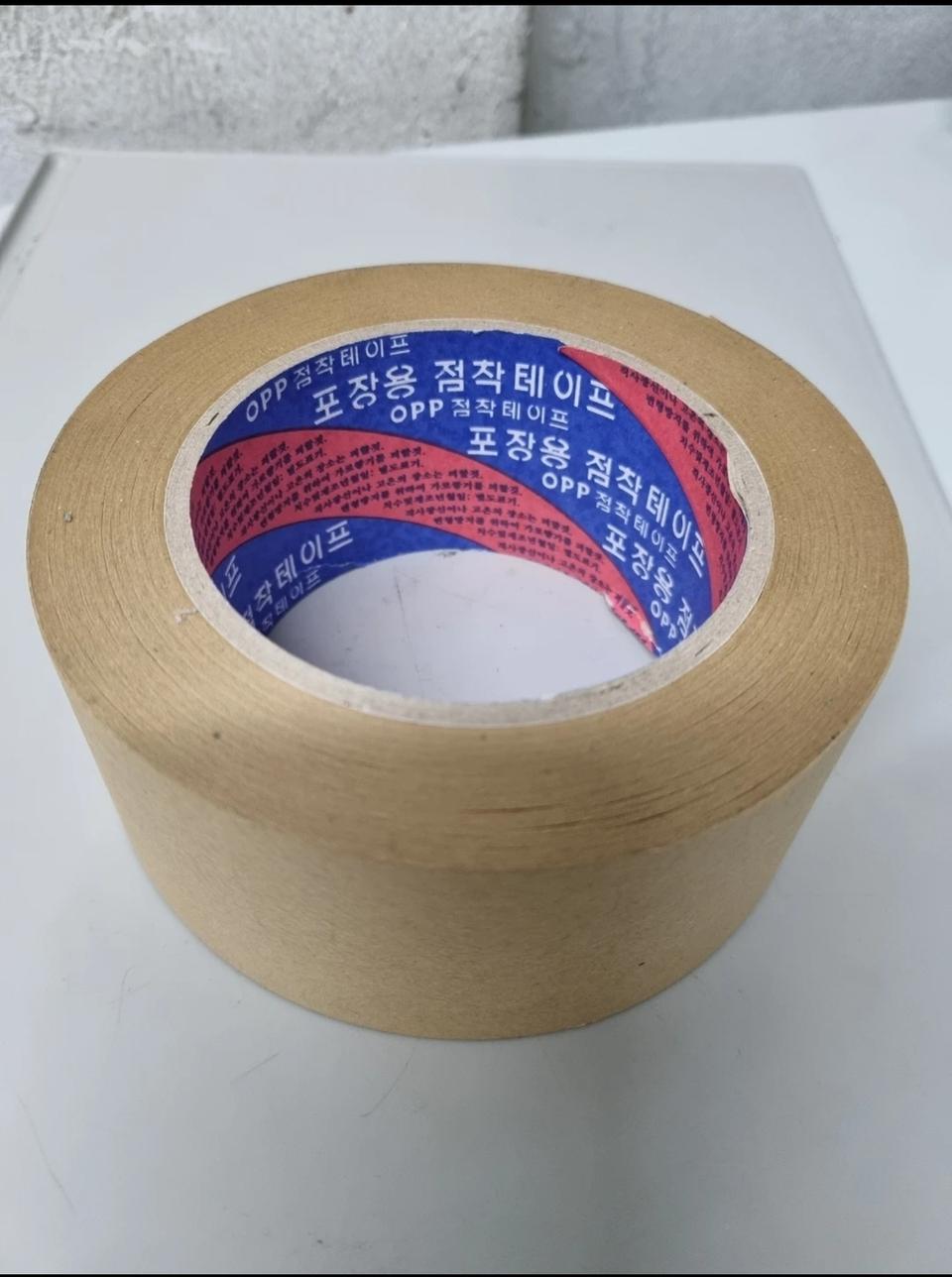 박스포장용 점착 종이테이프(새상품)