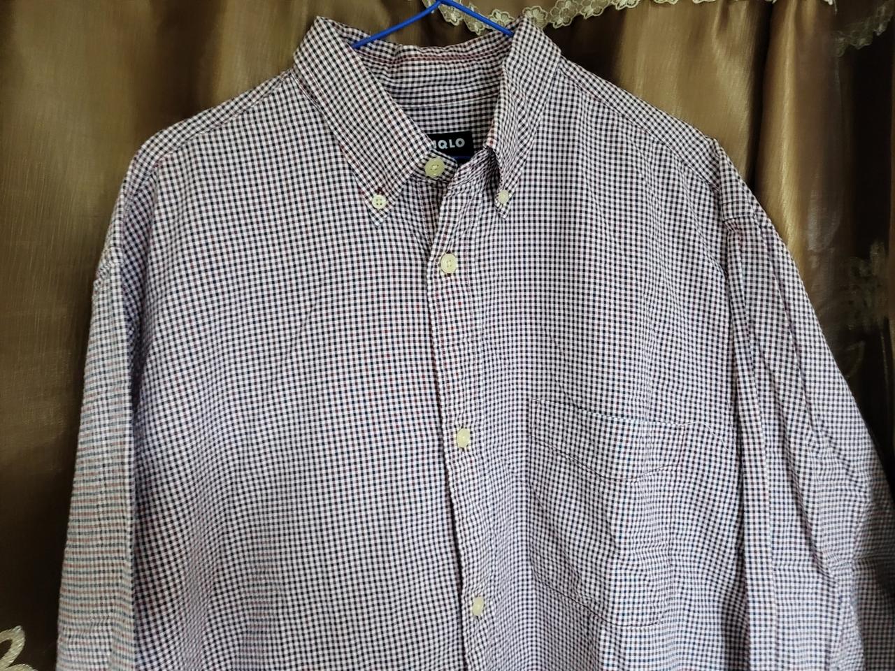 유니클로 디자인남방 남성100호