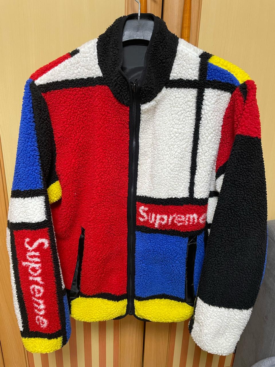 ★당일배송★ 정품/슈프림 리버시블 보아재킷 L