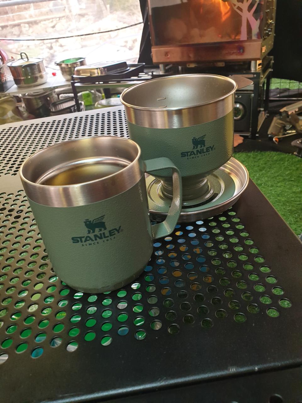 스탠리 커피 드리퍼세트 (드리퍼+머그잔)
