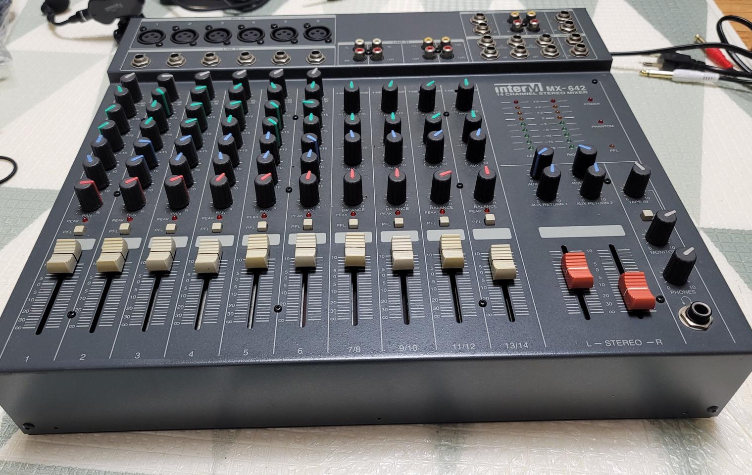 Inter MXㅡ642 6체넬음향믹서기