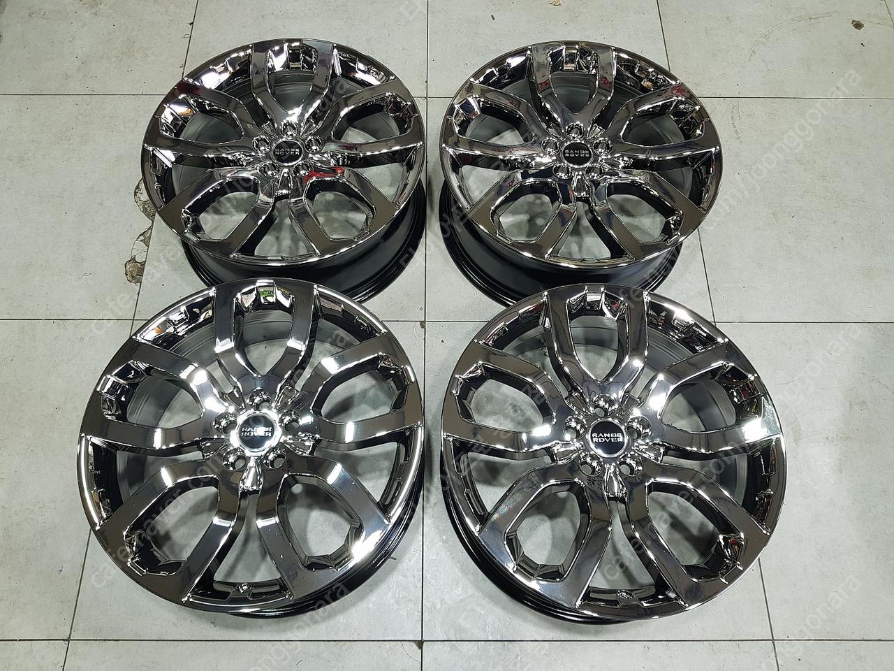 20인치 이보크 순정 중고 크롬휠 한대분 팝니다