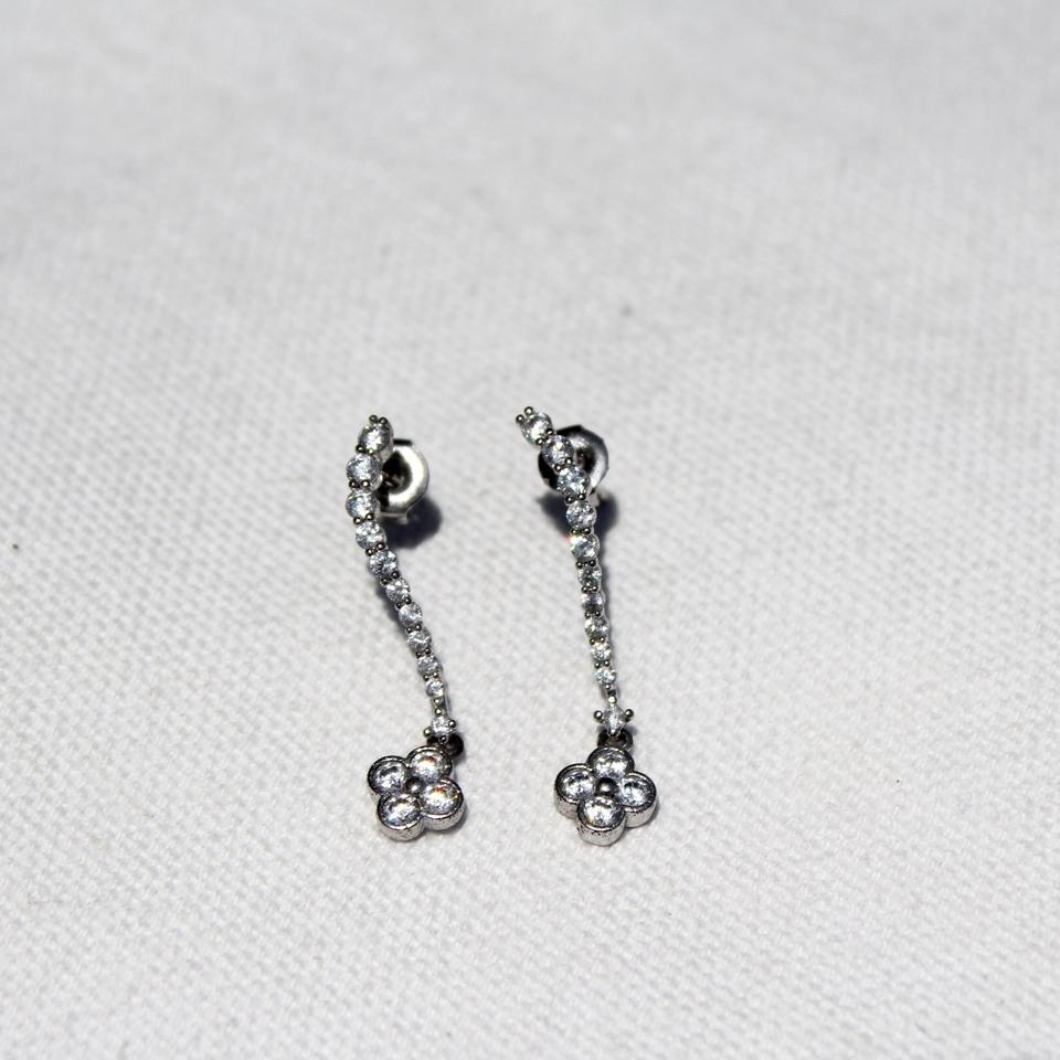 큐빅 은귀걸이(silver925)