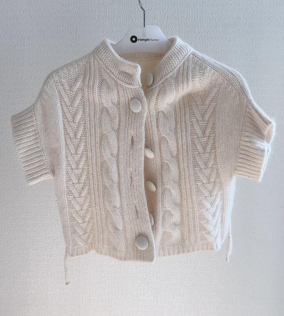 앙고라 느낌 겨울 반팔 조끼