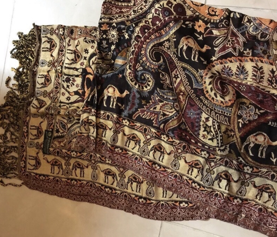 캐시미어 숄 스카프