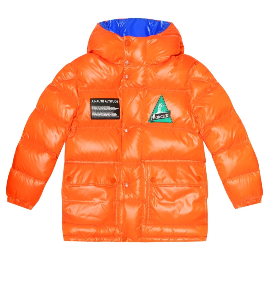 안전 (중고정품)몽클레어키즈유베이패딩(8y)