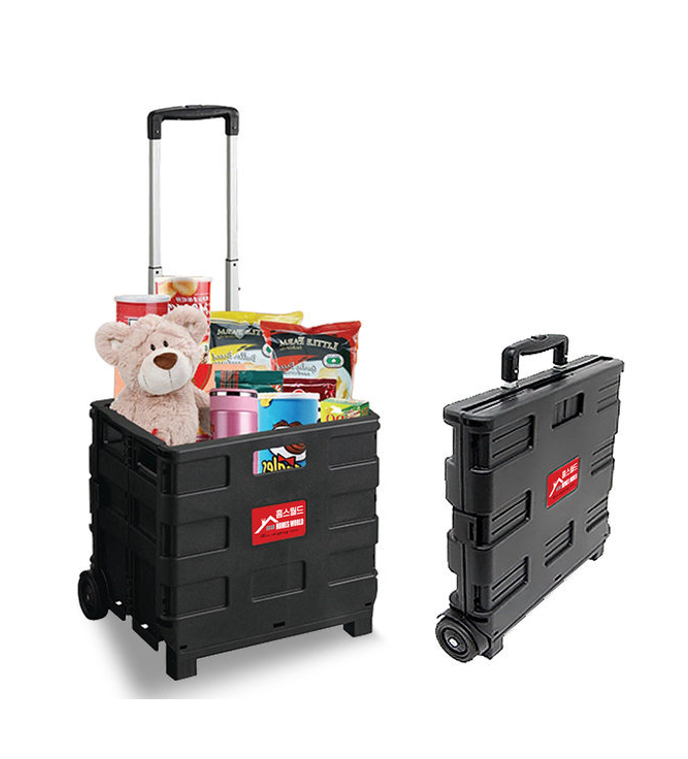 접이식 박스 쇼핑카트 핸드카트 장바구니