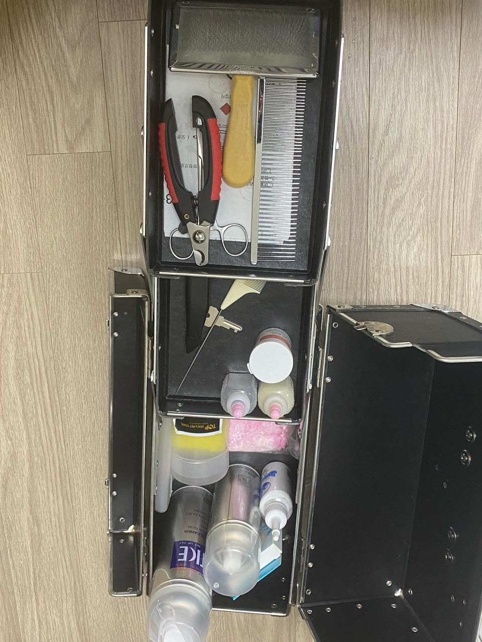 애견미용도구박스