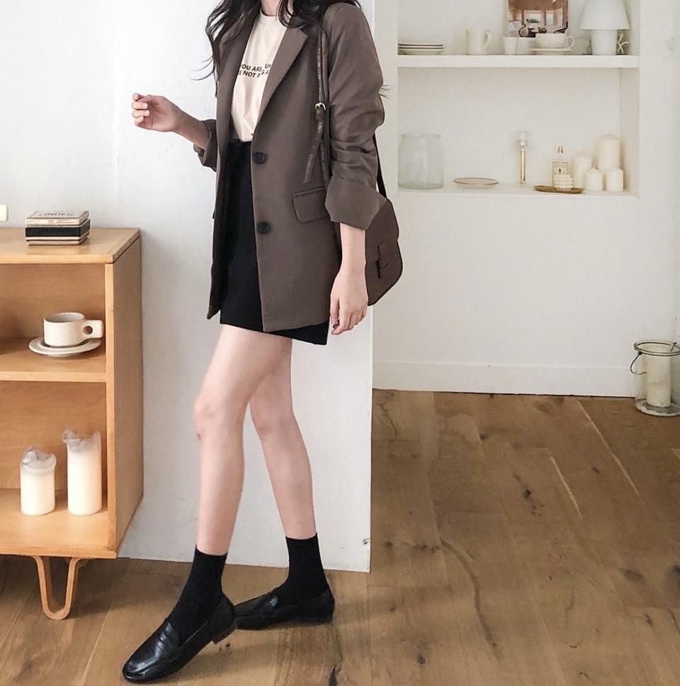 테일러드카라 자켓 베이지 에눌가능