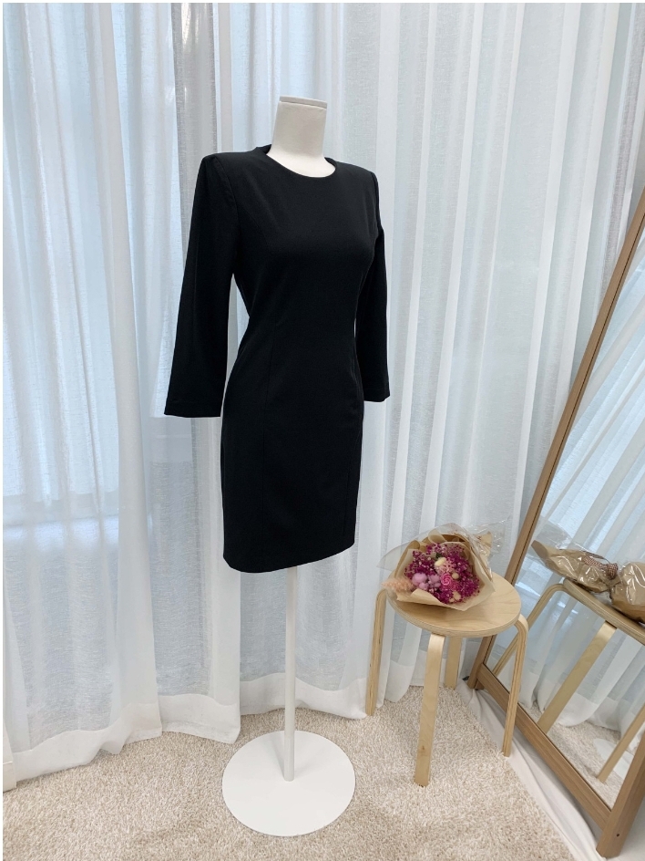 슬림핏 봄 가을 정장 긴팔 원피스
