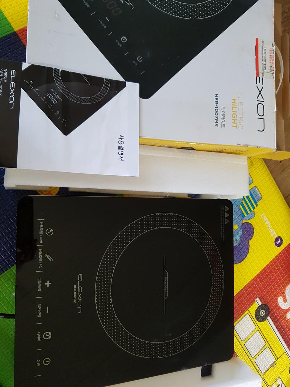 1구 하이라이트 전기렌지)미사용)