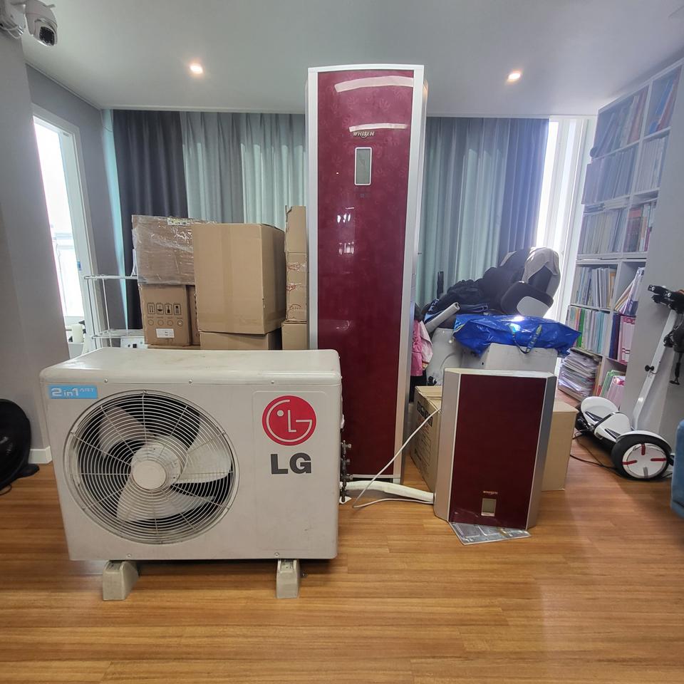 LG 휘센 2in1 에어컨 (스탠드+벽걸이+실외기)