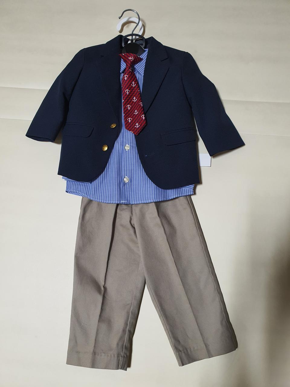 남아 세미 정장 세트 (18M), 돌 정장