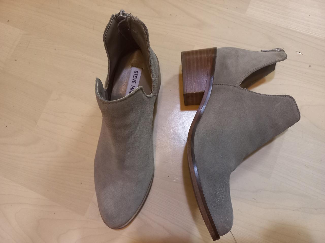 스티브매든 리얼가죽 앵클부츠 6(230)