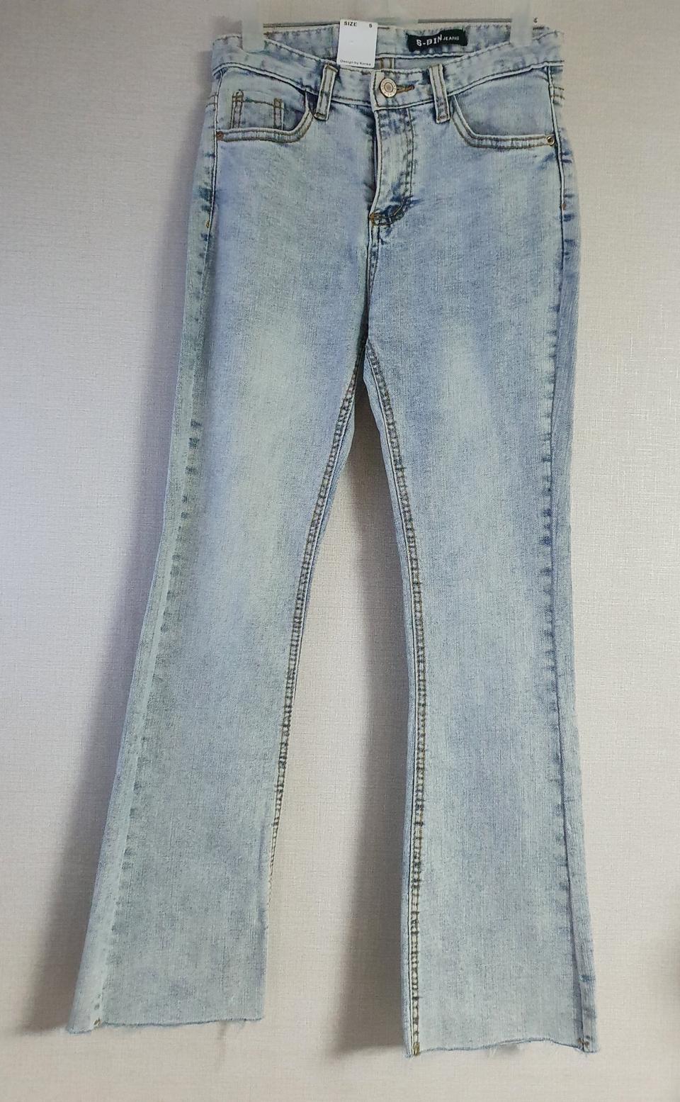 (새상품) 연청 데님바지 S