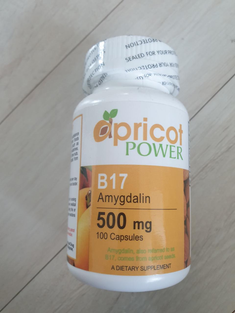 살구씨추출 비타민 B 17, 레트릴요법 비타민 B-17
