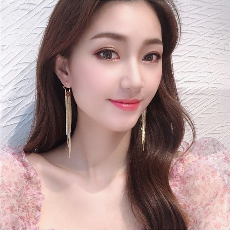 (당일배송) 별 귀걸이 롱귀걸이 | 헬로마켓