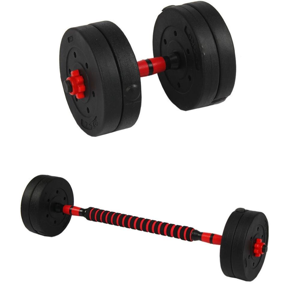 무료배송)헬스 운동 홈트 가성비 덤벨 바벨세트 무게조절 홈트 아령 새상품