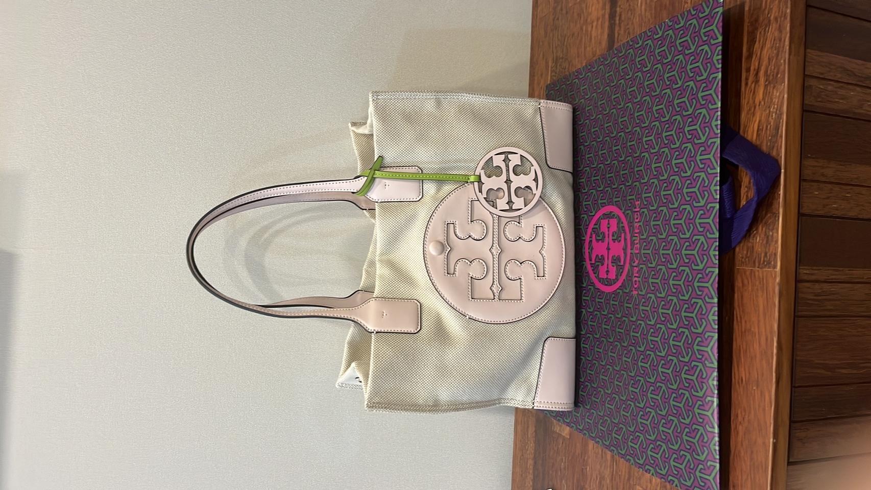 토리버치 엘라 캔버스 토트